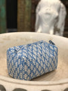 Jodhpur: Hand block printed toiletry bag//Jodhpur:  Trousse de toilette imprimée à la main