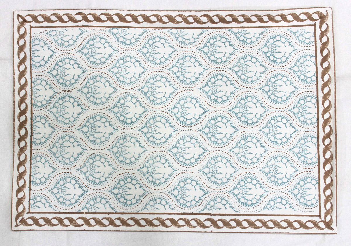 [[Kathmandu Set of 4 table mats///Kathmandu Ensemble de 4 sets de t Design Zola