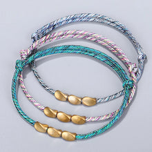  [[Handmade Tibetan copper bead bracelet///Bracelet de perles de cuivre tibétain fait à la main]]
