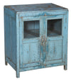 [[Turquoise vintage glass cabinet///Armoire vitrée vintage turquoise]]