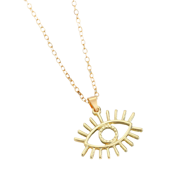 [[Evil eye protection necklace///Collier de protection mauvais oeil]]