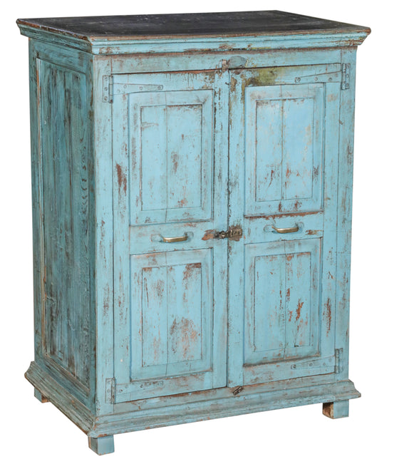 [[Turquoise vintage cabinet///Armoire vintage turquoise]]