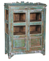 [[Turquoise vintage glass cabinet///Armoire vitrée vintage turquoise]]