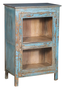  [[Turquoise vintage glass cabinet///Cabinet vitré vintage turquoise]]