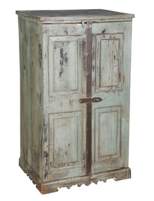  [[Antique white vintage cabinet///Ancien cabinet antique blanc]]