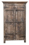 [[Large vintage teak wood cabinet///Armoire large vintage en bois de teck]]