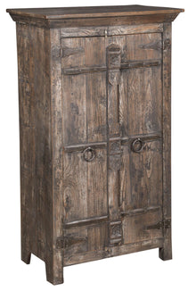 [[Large vintage teak wood cabinet///Armoire large vintage en bois de teck]]