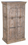 [[Vintage teak wood cabinet///Armoire vintage en bois de teck]]