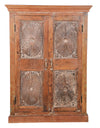 [[Vintage teak wood cabinet///Armoire vintage en bois de teck]]