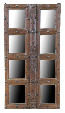  [[Antique window frame with mirrors///Cadre de fenêtre antique avec miroirs]]