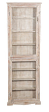 [[Whitewashed glass display cabinet///Vitrine blanchie à la chaux]]