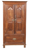 [[Vintage teak wood storage cabinet///Meuble rangement en bois de teck vintage]]