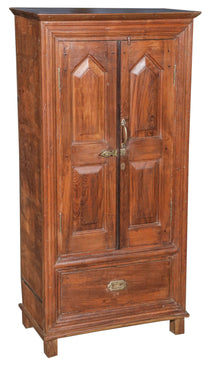  [[Vintage teak wood storage cabinet///Meuble rangement en bois de teck vintage]]