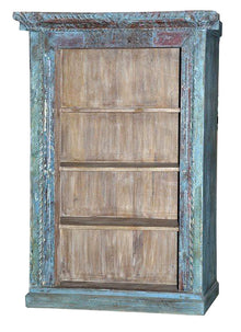  [[Blue Vintage Bookshelf///Bibliothèque vintage bleue]]