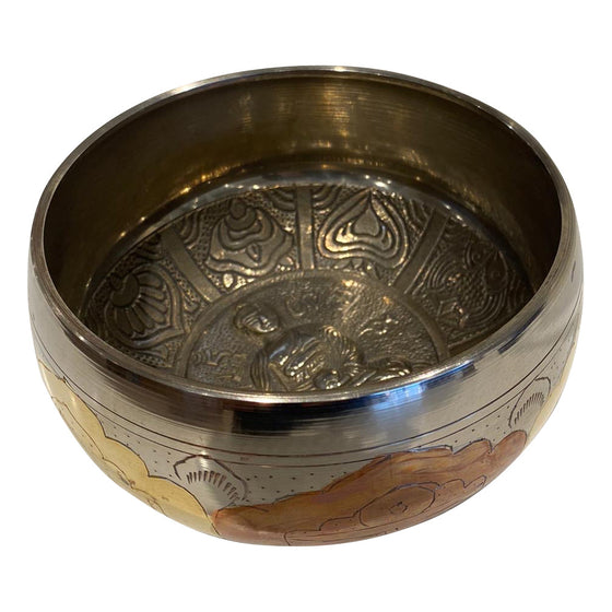 [[Brass singing bowl///Bol chant en laiton]]