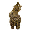 [[Brass Ganesh riding the elephant of fertility//Ganesh en laiton chevauchant l'éléphant de la fertilité]]