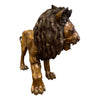 [[Live size brass lion///Lion en laiton grandeur nature]]