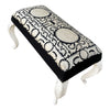 [[Colorful embroidered stool///Tabouret coloré brodé]]