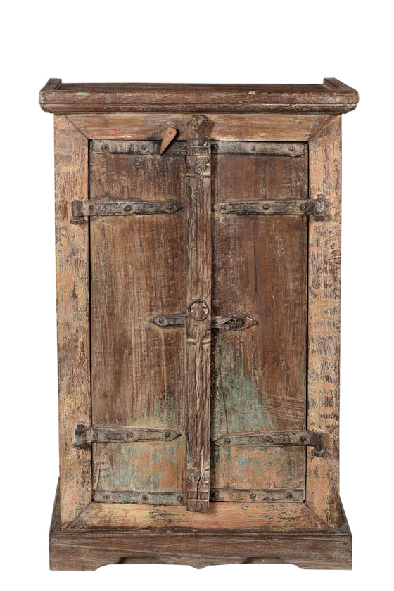 Pastel beige cabinet//Meuble de rangement beige pastel