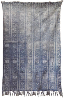  [[Hand block printed rug and throw blanket///Tapis imprimé à la main en bloc et couverture]]