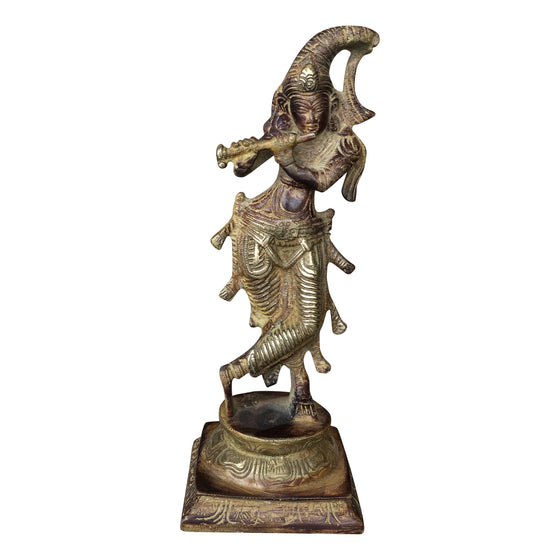 [[Brass Krishna///Krishna en laiton]]