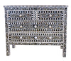[[Black mother of pearl dresser///Commode en nacre noire]]