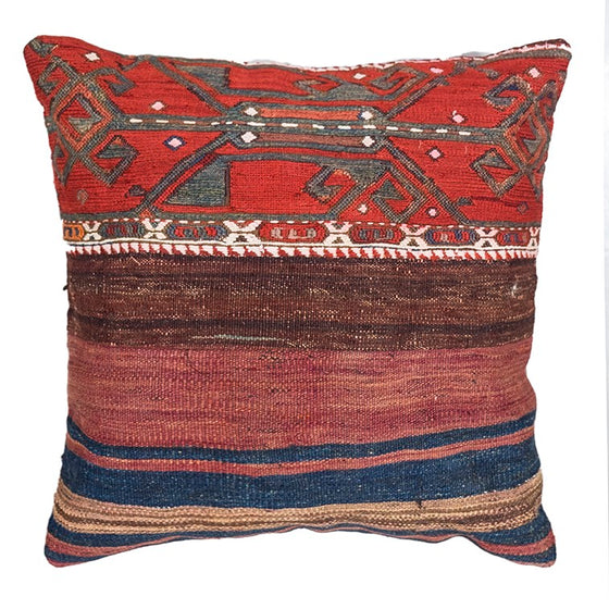 [[Turkish kilim cushion 20" x 20"///Coussins kilim turques : 20" x 20"]]
