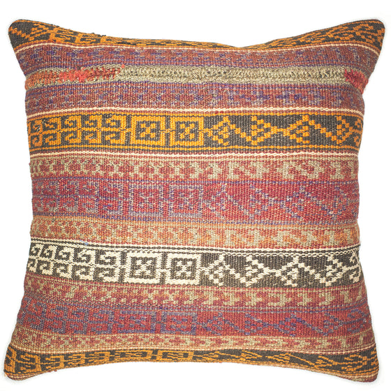 [[Turkish kilim cushion 20" x 20"///Coussins kilim turques : 20" x 20"]]