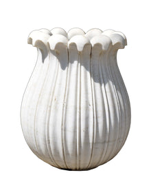  Marble Long Pot // Pot Long en Marbre