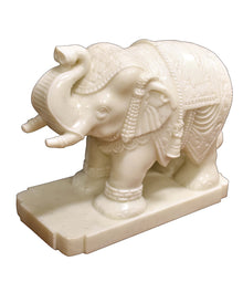  [[Pure White Marble Elephant // Éléphant de Marbre Blanc Pur]]