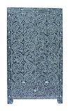 [[Black mother of pearl cabinet///Cabinet en nacre noir]]