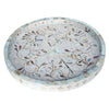 [[Mother of pearl tray round///Plateau circulaire en nacre]]