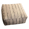 [[Large pouf : "beige tiger"///Grand pouf : "beige tiger"]]