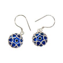  [[Sterling silver evil eye earring - turquoise///Boucle d'oreille mauvais oeil en argent sterling - turquoise]]