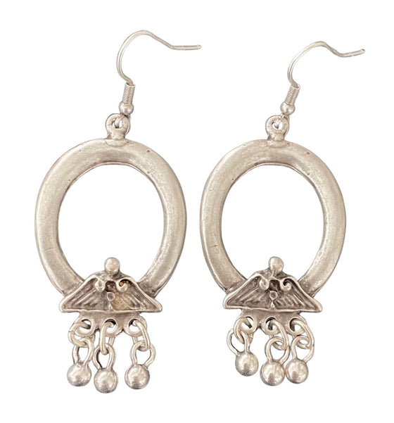 [[Silver plated earring///Boucle d'oreille en plaqué argent]]