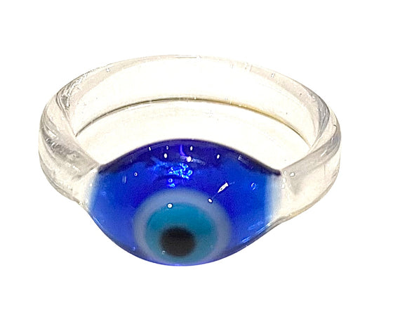 [[Evil eye glass ring///Bague en verre mauvais oeil]]