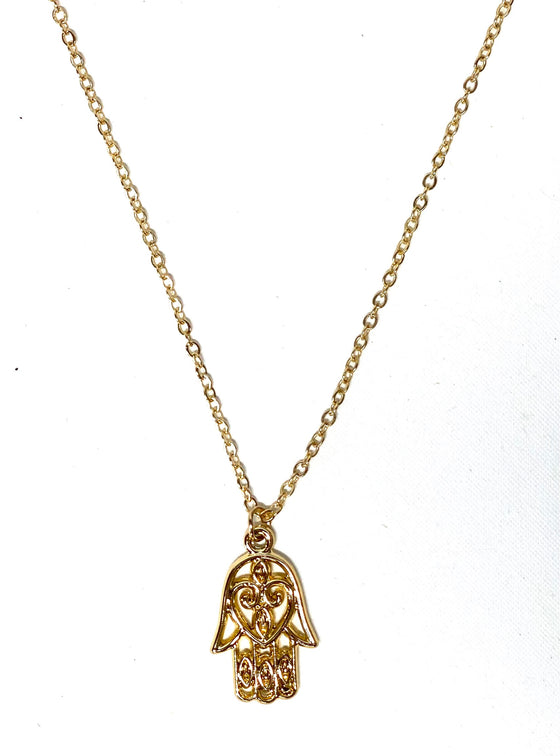 [[Hamsa necklace///Collier Hamsa]]