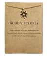 [[Good vibes only necklace///Collier de bonnes vibrations seulement]]