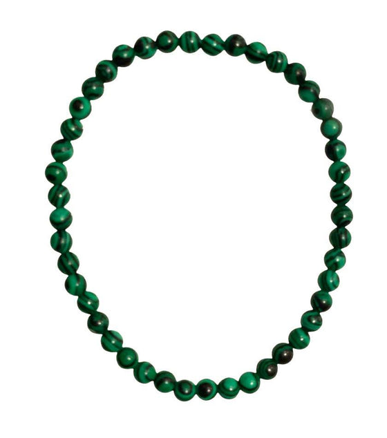 [[Natural stone malachite bracelet///Bracelet en pierre naturelle de malachite]]