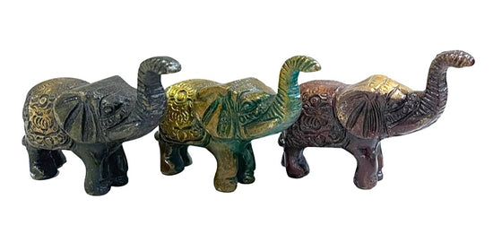 [[Mini brass elephant///Mini elephant en laiton]]