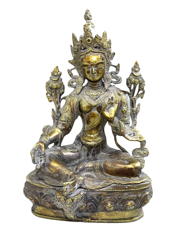 [[Brass statue of Tara///Statue en laiton de Tara]]