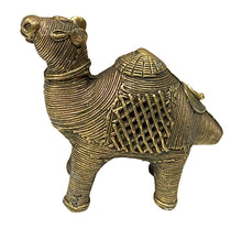  [[Bastar tribal art brass camel///Dromadaire en laiton de l'art tribal Bastar]]