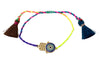 [[Hamsa protection bracelet with tassels///Bracelet Hamsa avec pompoms]]