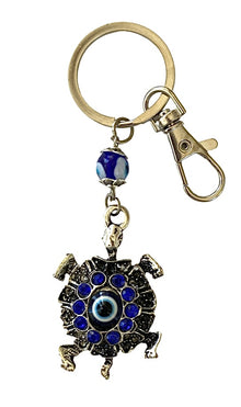  [[Evil eye metal turtle key chain///Porte-clés en métal mauvais œil en forme de tortue]]