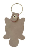 [[Evil eye leather turtle key chain///Porte-clés en cuir mauvais œil en forme de tortue]]