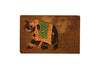 Old Hand Painted Postcard//Carte Postale Recyclée Ancienne