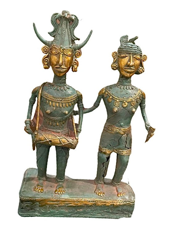 [[Brass figurine Nepali///Figurine Nepali en laiton]]
