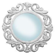 Antique White Mirror//Miroir blanc antique