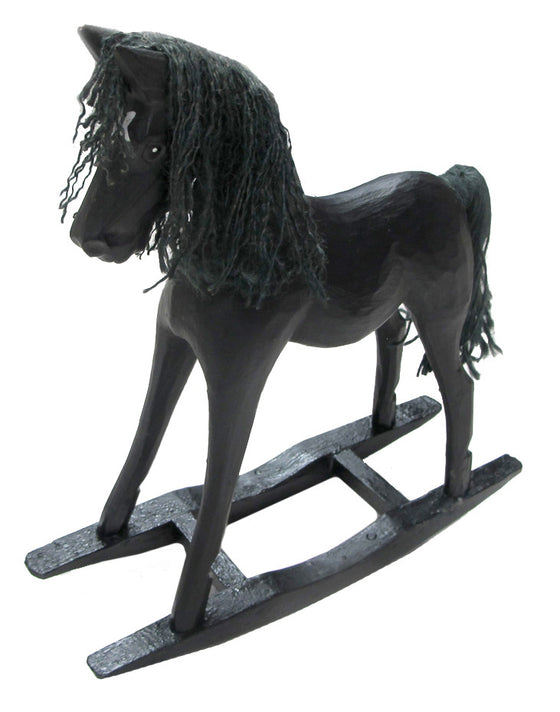 Rocking Horse Black//Cheval à Bascule Noir
