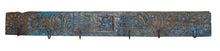  [[Old teak panel with hooks///Ancien panneau en teck avec crochets]]